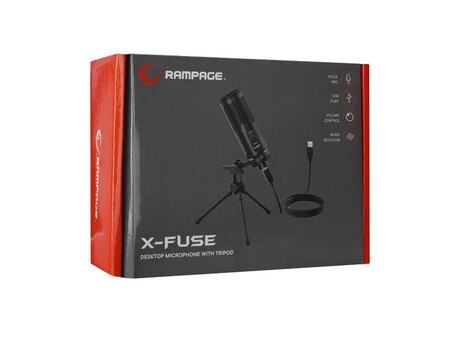 Mikrofon "Rampage RA-MP65 X-FUSE Gaming"