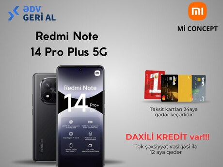 Xiaomi Redmi Note 14 Pro+ 5G Midnight Black 512GB/12GB