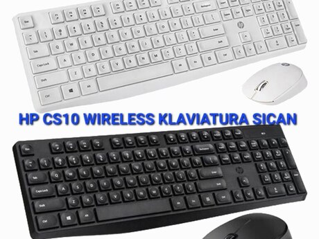 Simsiz klaviatura və siçan "HP cs10"