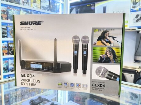 "Shure GLXD4" mikrofonu