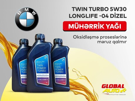 "BMW Group 5W30 LL-04  1L" mühərrik yağı