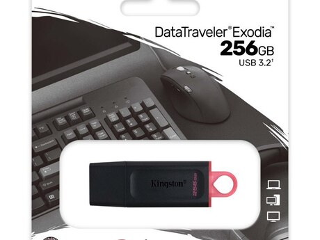 USB 3.2 original Kingston flaş 256GB
