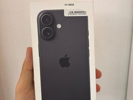 Apple iPhone 16 Black 128GB/8GB