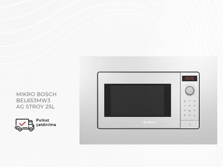 Mikrodalğalı soba "Bosch BEL653MW3"
