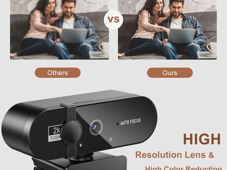 Web kamera 2K Webcam Web kamera 2K Webcam