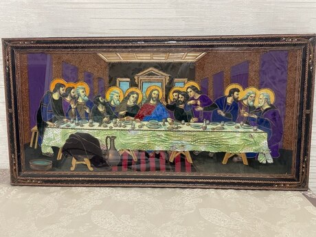 "İsa - sonuncu şam yeməyi" portreti "İsa - sonuncu şam yeməyi" portreti