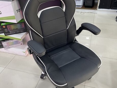"2E HEBI Black/White (2E-GC-HEB-BKWT) Gaming Chair"