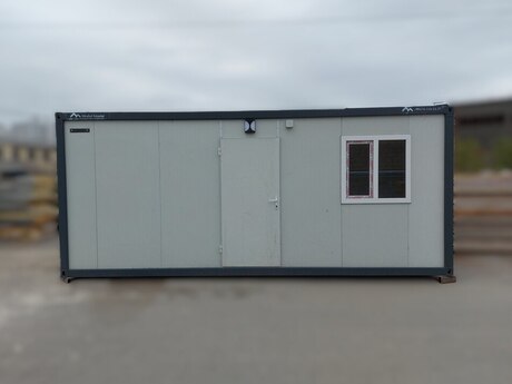 Ofis tipli sanitar qovşaqlı konteyner (6000 x 2400mm)