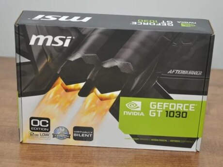 Video kart "MSI GT1030 4GB OC Nvidia"