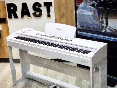 Elektro piano "Allegro, AG-8825-C PVS White"