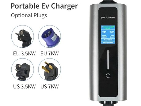 Elektromobil AC EV şarj cihazı
