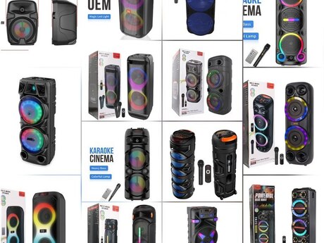Bluetooth karaoke dinamik ZQS