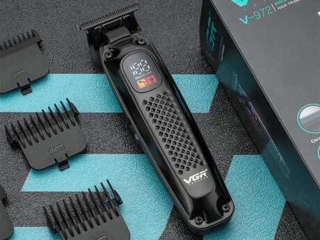 Professional təraş aparatı "VGR 972 1400MAH 7000RPM Ceramic Blades Cord/Cordless" Professional təraş aparatı "VGR 972 1400MAH 7000RPM Ceramic Blades Cord/Cordless"
