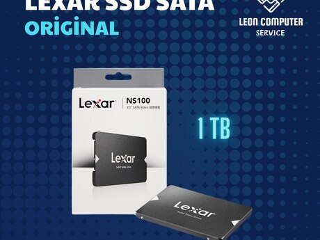 SSD "Lexar NS100 1TB 2.5” SATA III" SSD "Lexar NS100 1TB 2.5” SATA III"