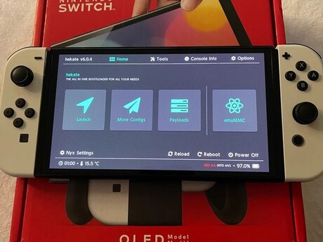 "Nintendo Switch" çip quraşdırılması
