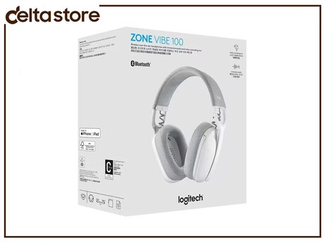 Logitech Zone Vibe 100 Wireless Off White