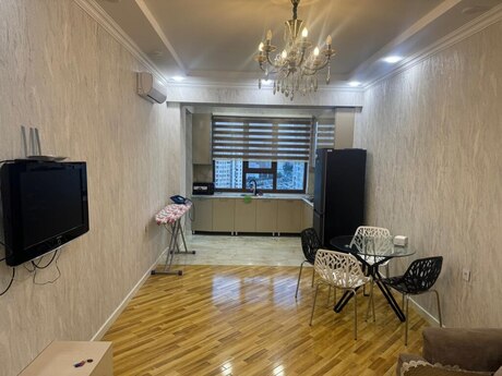 3-otaqlı yeni tikili kirayə verilir, Yasamal r., 85 m²
