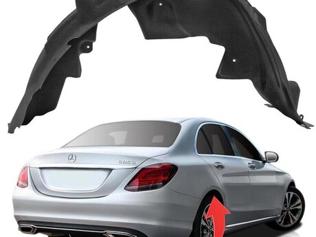"Mercedes W205" arxa qanad altı