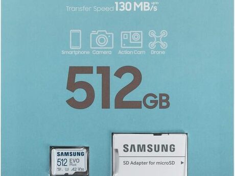 Mikro SD kart "Samsung Evo Plus 512GB" Mikro SD kart "Samsung Evo Plus 512GB"