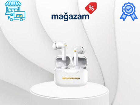 Simsiz qulaqlıqlar "Monster XKT02 White"