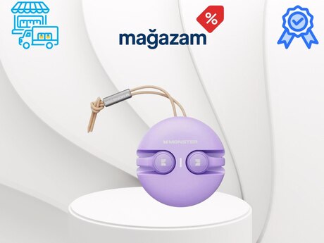 Simsiz qulaqlıqlar "Monster XKT21 Purple"