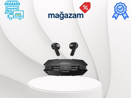 Simsiz qulaqcıq "Monster XKT08 Pro Black"