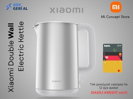 Elektrik çaydan "Xiaomi Double Wall Electric Kettle" 