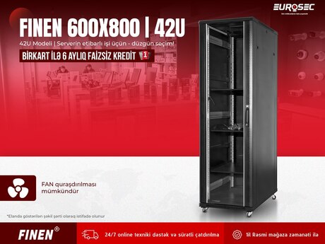 Rack kabin "FINEN 600X800 | 42U"
