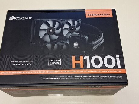 Kuler "Corsair H100i" Kuler "Corsair H100i"