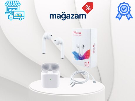 Simsiz qulaqlıqcıq "Inpods i16 Max White"