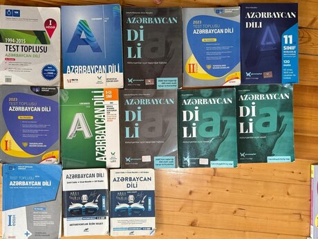 Azərbaycan dili dərsliyi və test topluları