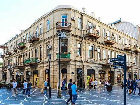 3-otaqlı mənzil kirayə verilir, Sahil m., 93 m²
