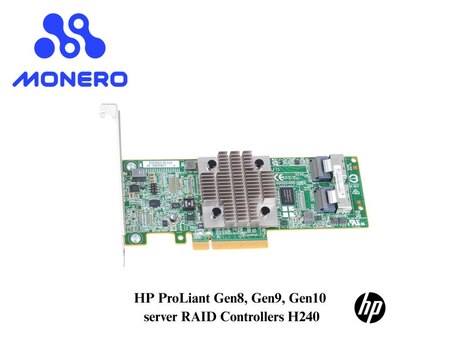HP ProLiant Gen8, Gen9, Gen10 server RAID Controllers H240 
