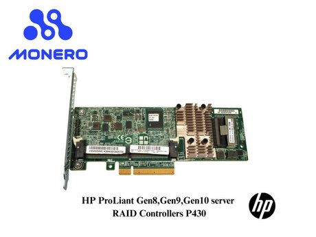 HP ProLiant Gen8,Gen9,Gen10 server RAID Controllers P430 (Part Nömrəsi: 729635-001, Kodu: 4K14B5)
