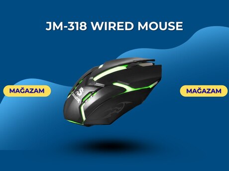 JM-318 wired mouse