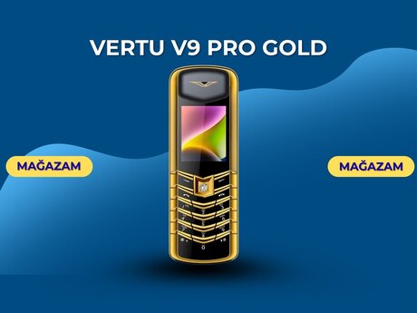 Vertu V9 pro gold