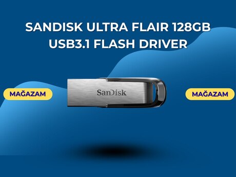 SanDisk Ultra Flair 128GB USB3.1 Flash driver