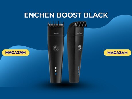 Təraş aparatı "Enchen Boost black"