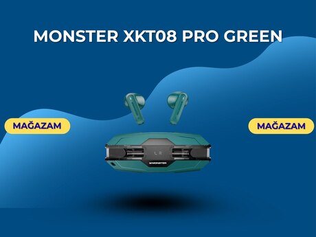 Monster Xkt08 pro green