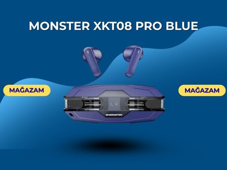 Monster Xkt08 Pro Blue