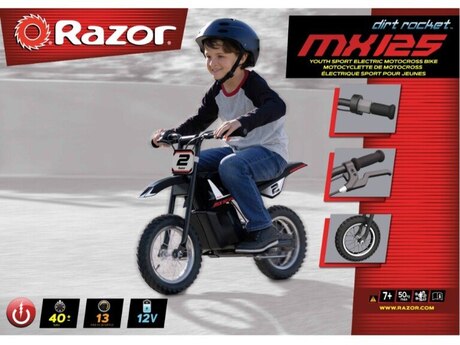 Uşaq elektro minibayk "Razor MX125 Dirt Rocket" 