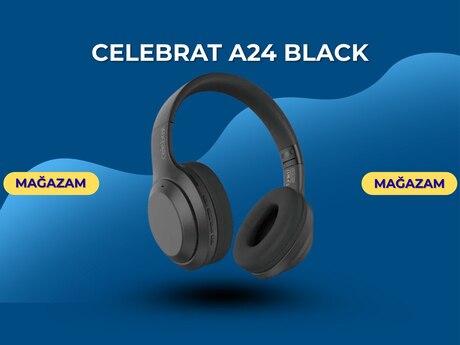 Qulaqlıq "Celebrat A24 black"