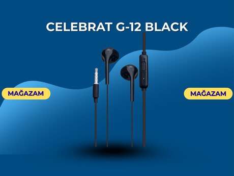 Qulaqcıq "Celebrat G-12 black"