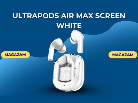 Ultrapods Air max screen white