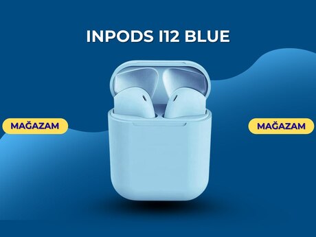 Qulaqlıq "Inpods i12 blue"