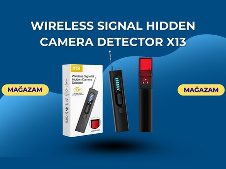 Wireless signal hidden camera detector X13