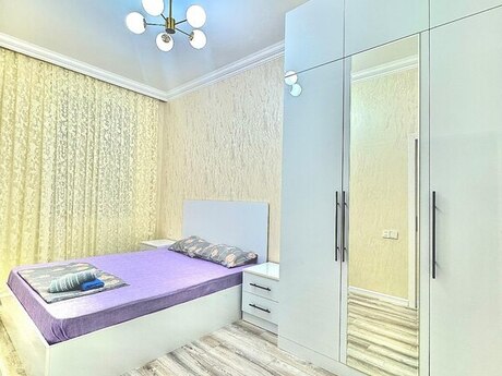 2-otaqlı yeni tikili kirayə verilir, Sahil m., 80 m²