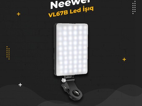 LED işıq "Neewer VL67B" LED işıq "Neewer VL67B"