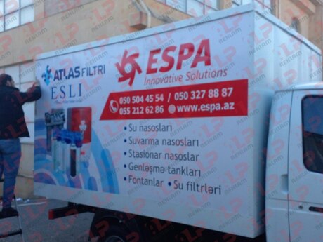 Avtomobil üzərinə reklam və ümumi vinil işləri