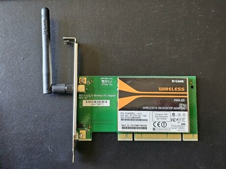 D-Link DWA-525 Wireless N 150, PCI Adapter